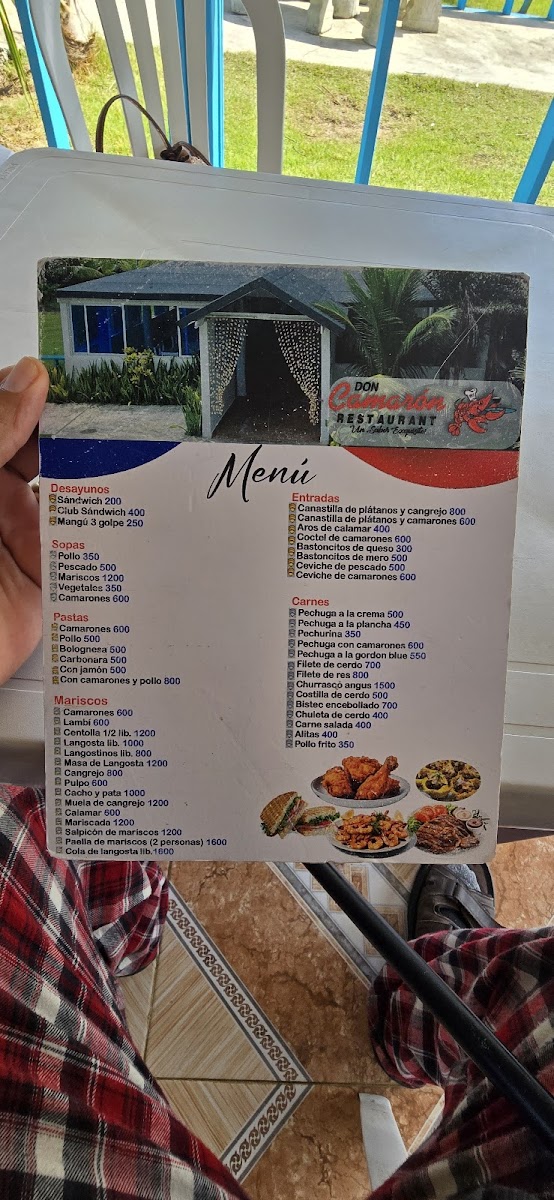 Menu Restaurant Don Camaron-2